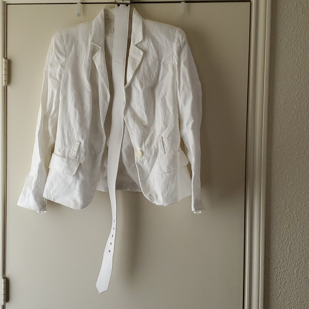 White Blazer